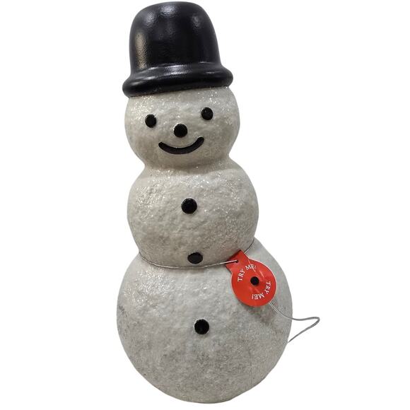 NWT John Derian for Target 14" Lighted Snowman Blow Mold - Picture 1 of 11